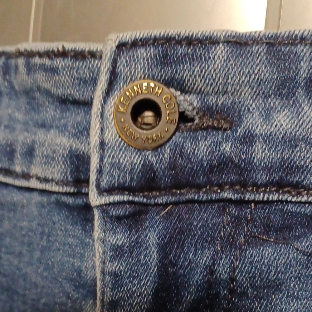 Kenneth Cole Straight Fit Dark Blue Jeans Mens 32x30 Today Is Your Day - Picture 5 of 12